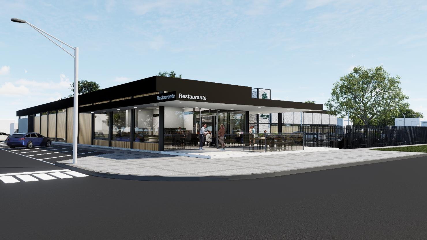 Render16. Restaurante 1