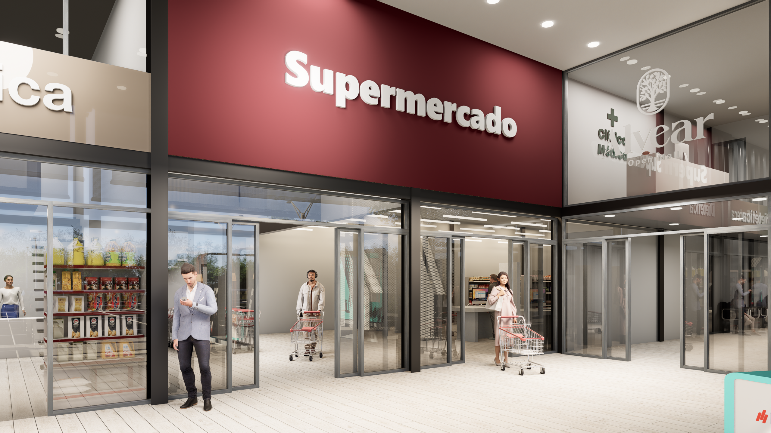10. Facahada Supermercado